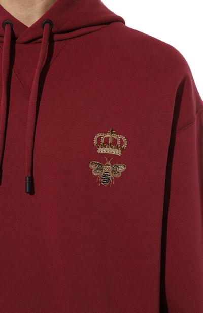 Хлопковое худи DOLCE & GABBANA, ар�т. G9ACJZ/HU7H9, фото 5