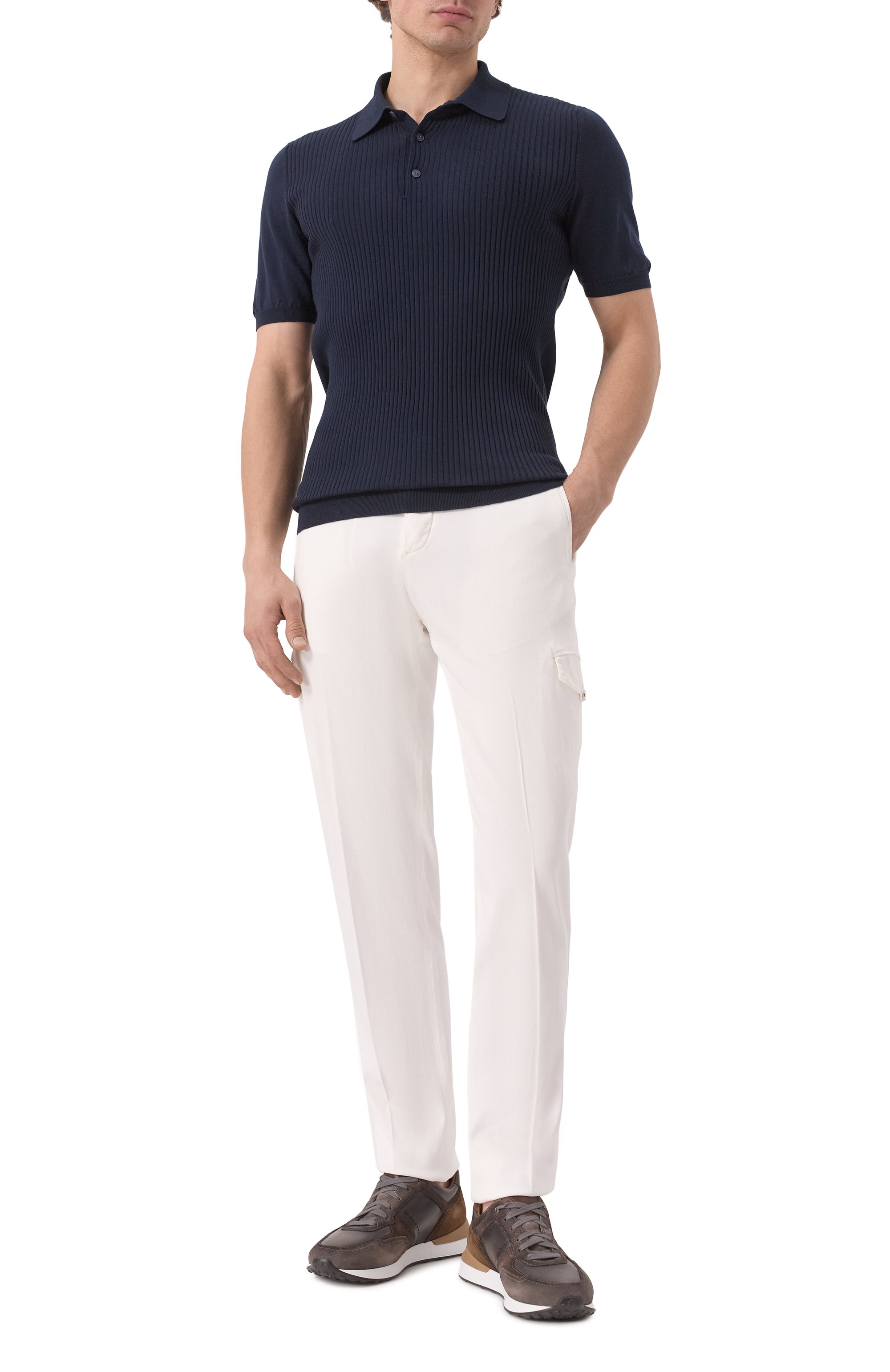 Брюки-карго из лиоцелла KITON, арт. UPLACTK0606F17, фото 2