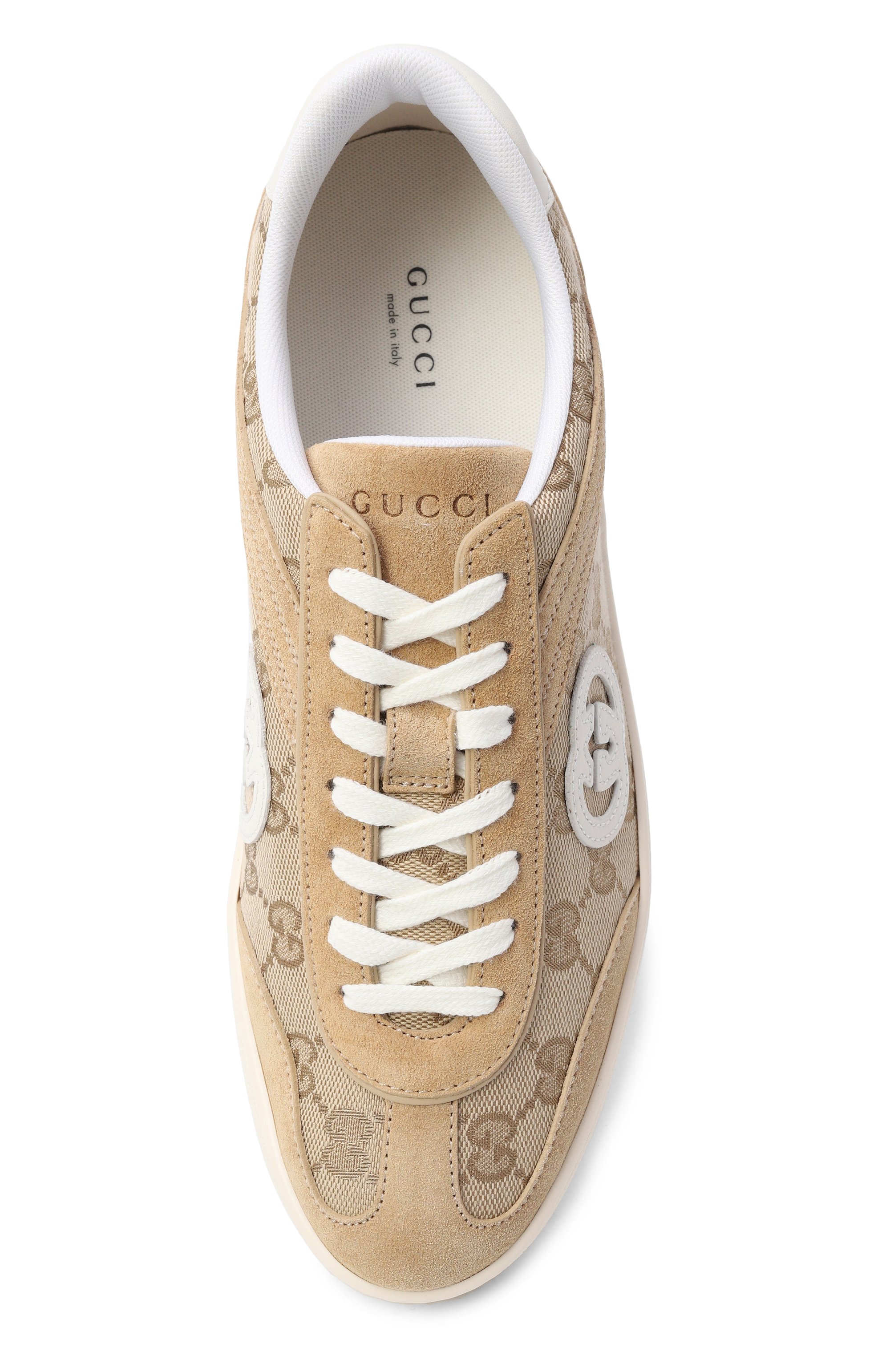 Комбинированные кеды g75 GUCCI, арт. 849465/AAEKX, фото 6