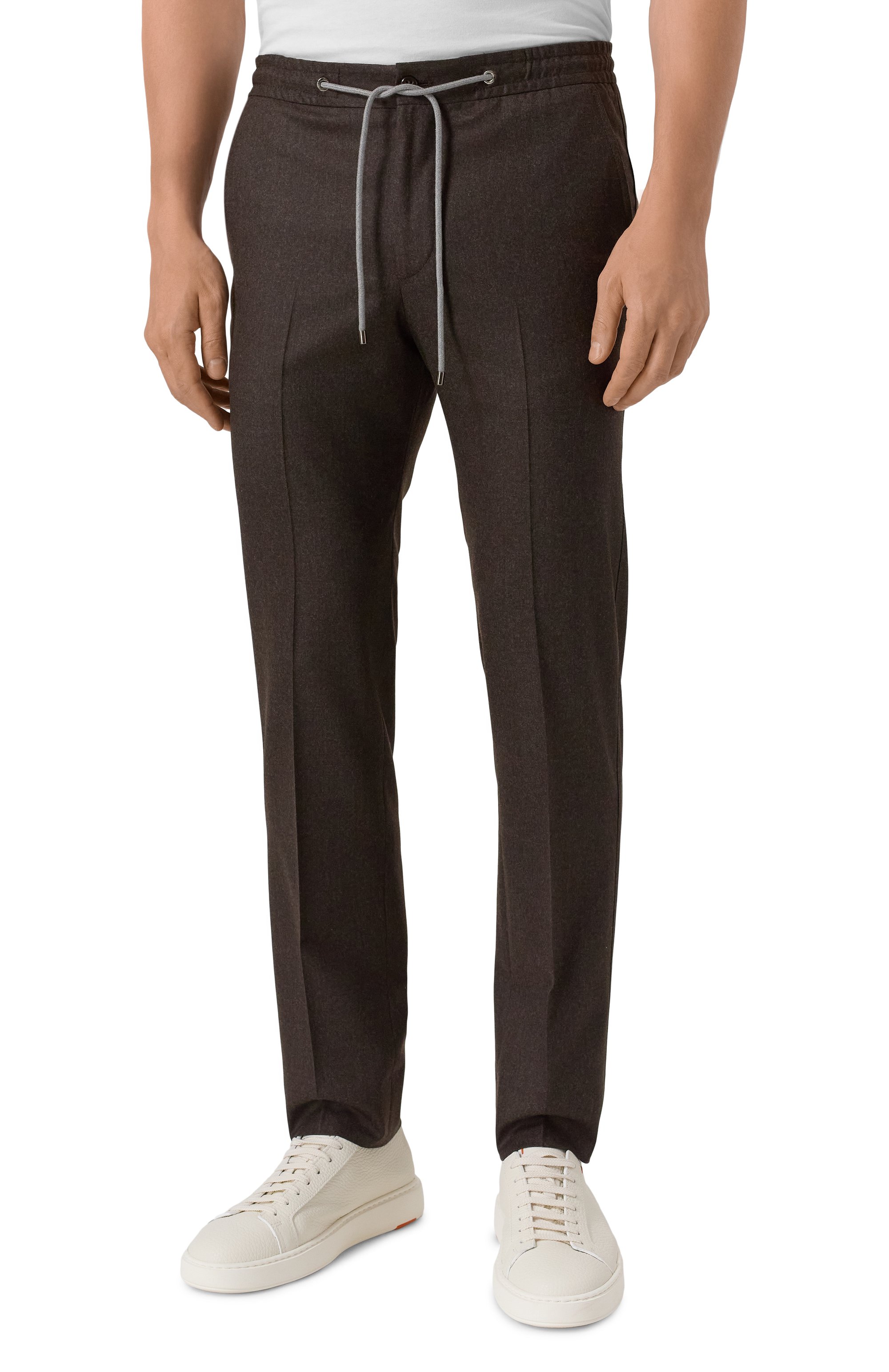 Шерстяные брюки CORNELIANI, арт. 264L25-2618111, фото 3