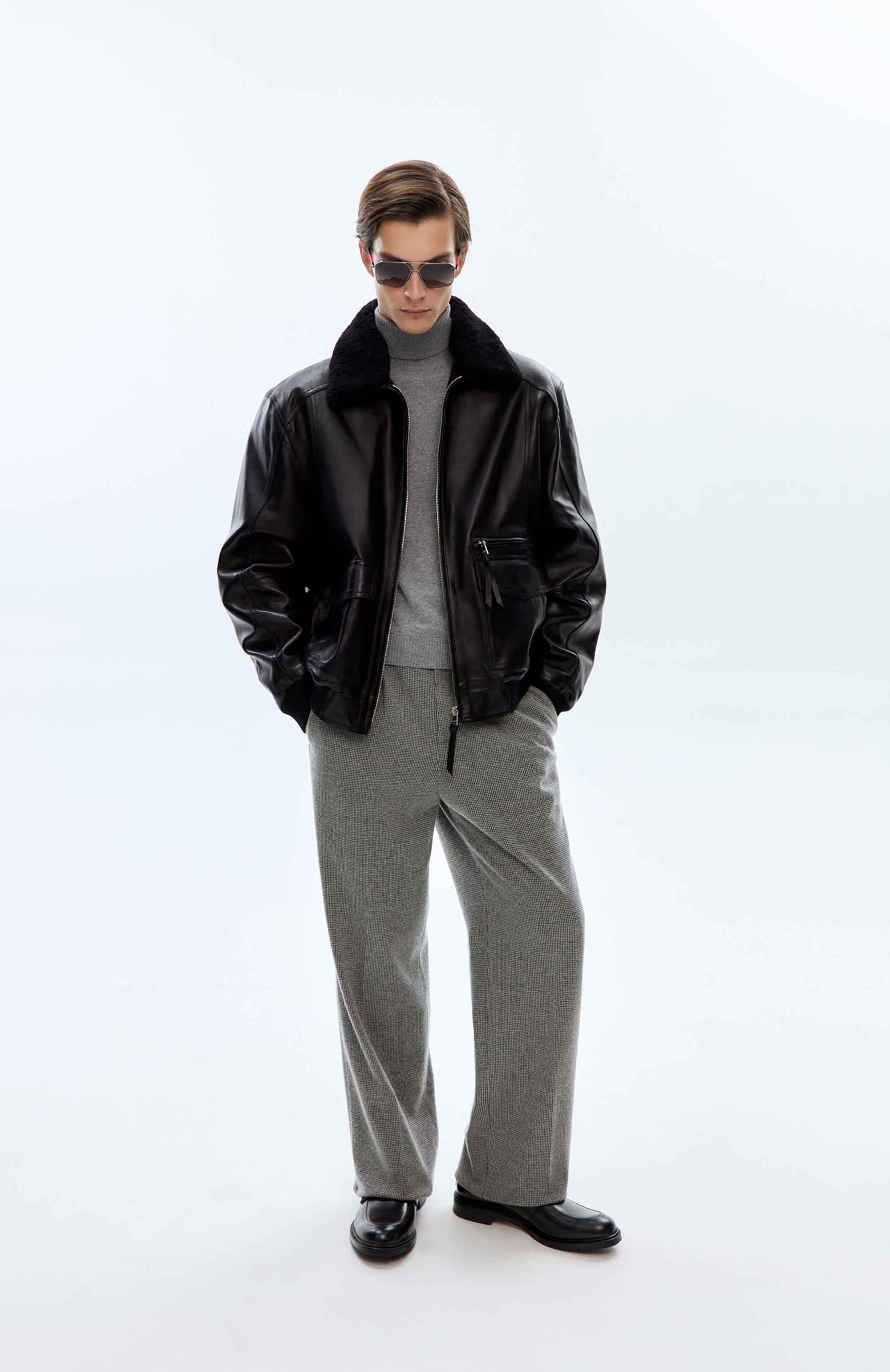 Кожаные пенни-лоферы GUCCI, арт. 812141/AAEB0, фото 7