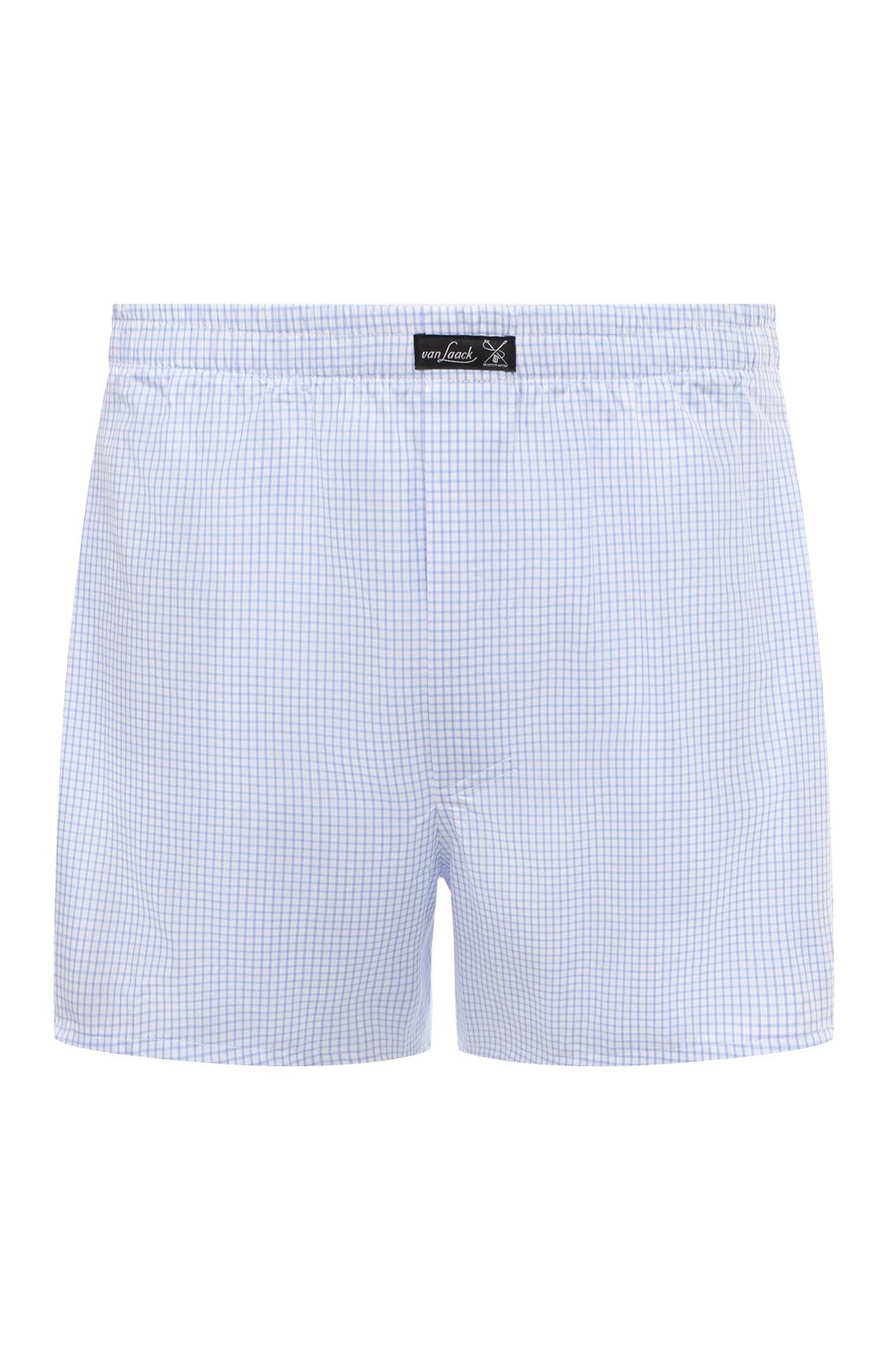 Хлопковые боксеры VAN LAACK голубого цвета по цене 4715 руб., арт. B0XER/151346, фото 1 Хлопковые боксеры VAN LAACK, арт. B0XER/151346, фото 1