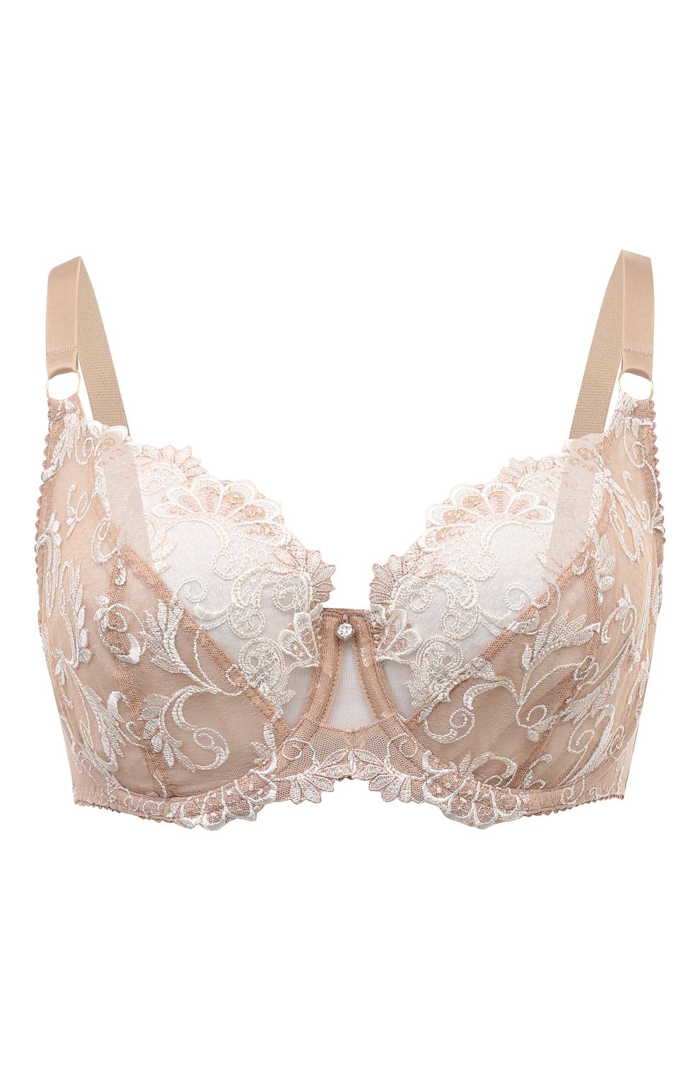 Бюстгальтер-балконет LISE CHARMEL бежевого цвета по цене 26250 руб., арт. BCC2888, фото 1 Бюстгальтер-балконет LISE CHARMEL, арт. BCC2888, фото 1