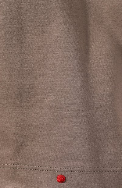 Хлопковая футболка KITON, арт. UMC023H08800, фото 5