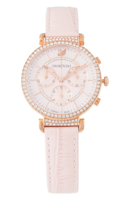 

Часы Passage Chrono Swarovski, Розовый