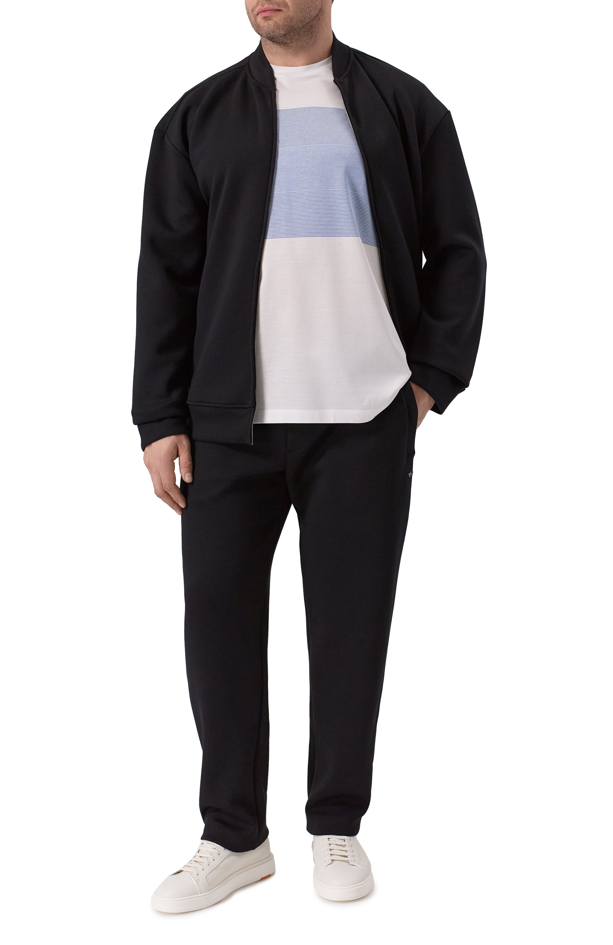 Хлопковая футболка PAUL&SHARK, арт. 26411020, фото 2