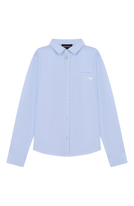 Хлопковая рубашка EMPORIO ARMANI, арт. EB000621/AF19065