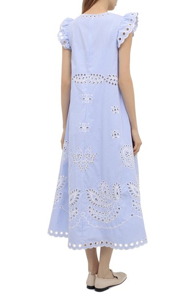 Хлопковое платье REDVALENTINO, арт. VR0VA17Q/5T4, фото 4