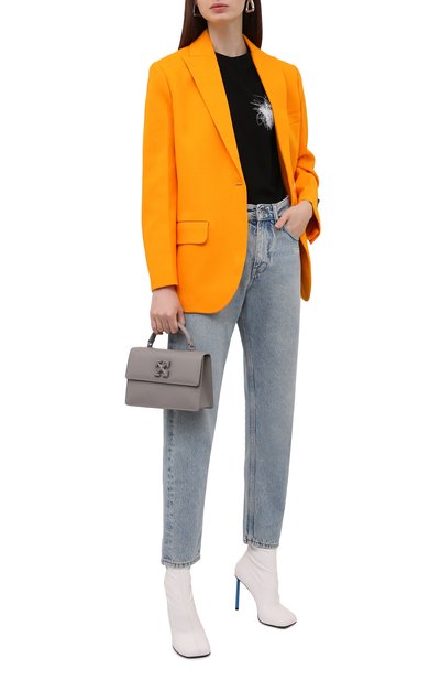 Хлопковая футболка OFF-WHITE, арт. 0WAA089F21JER013, фото 2