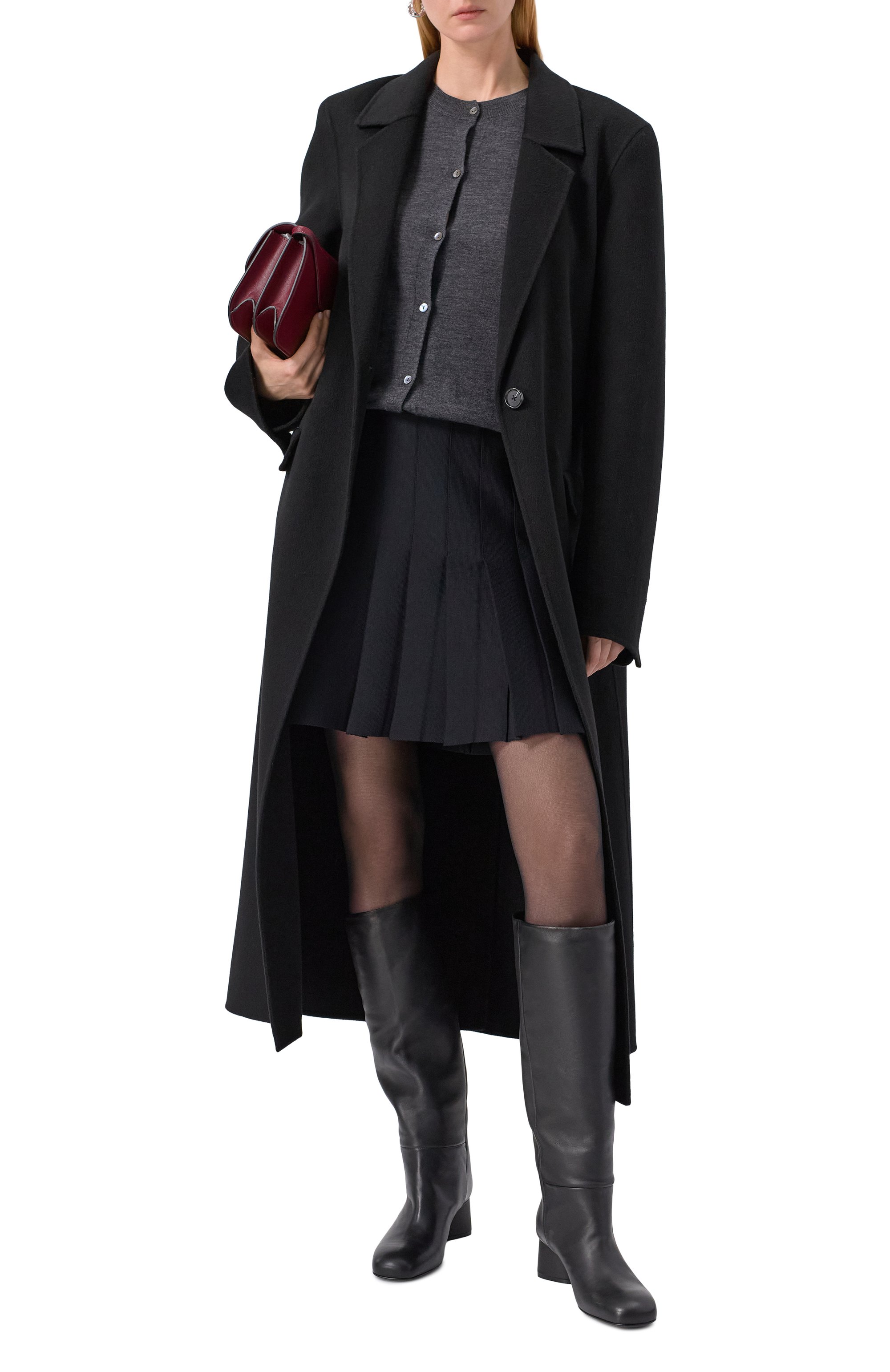 Кожаные сапоги VIC MATIE, арт. 1H4564D_H12H060101, фото 3