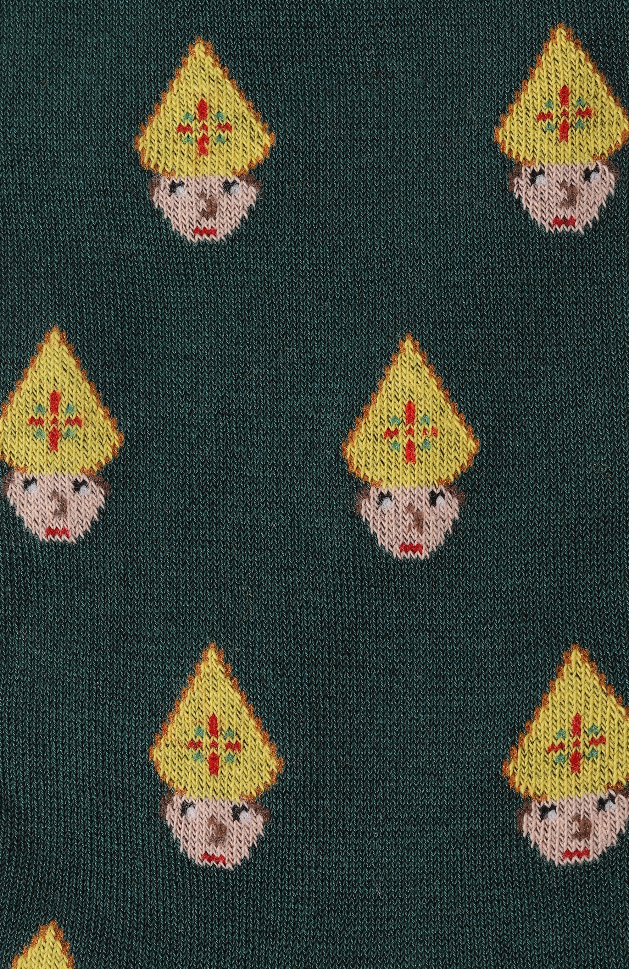 Хлопковые носки FEFE` темно-зеленого цвета по цене 3845 руб., арт. SH0RT S0CKS/S0SGENNAR09C-U, фото 2 Хлопковые носки FEFE`, арт. SH0RT S0CKS/S0SGENNAR09C-U, фото 2