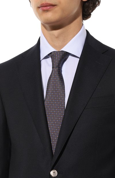 Шелковый галстук CORNELIANI, арт. 92U390-3820311, фото 2