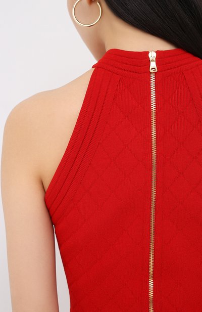 Платье из вискозы BALMAIN, арт. UF16534/K110, фото 5