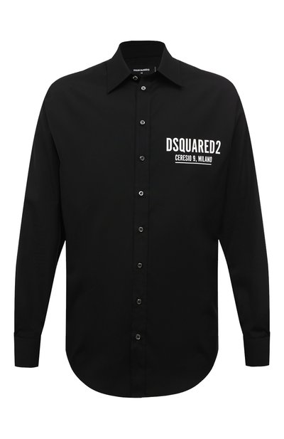 Мужская хлопковая рубашка DSQUARED2, арт. S74DM0652/S36275
