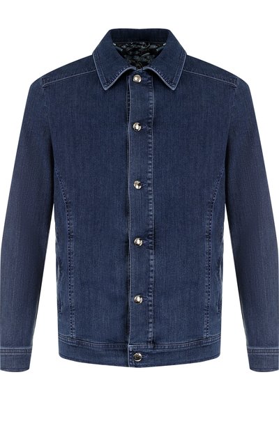 Джинсовая куртка на пуговицах ZILLI, арт. MCP-00228-EUDE1/R001, фото 1