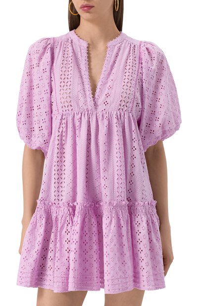 Хлопковое платье POUPETTE ST BARTH, арт. W4RR25N0LC5, фото 3