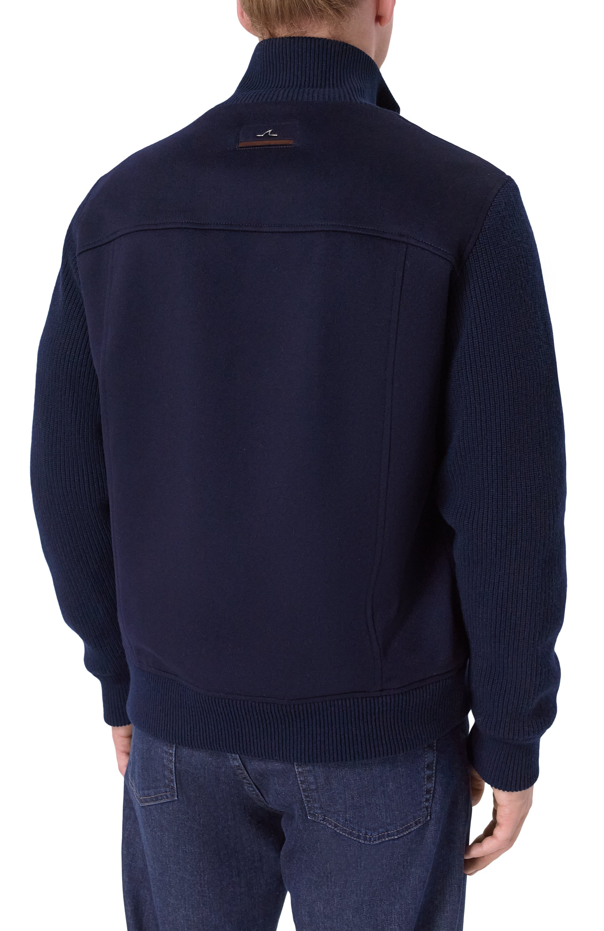 Бомбер из шерсти и кашемира PAUL&SHARK, арт. 15311301, фото 4