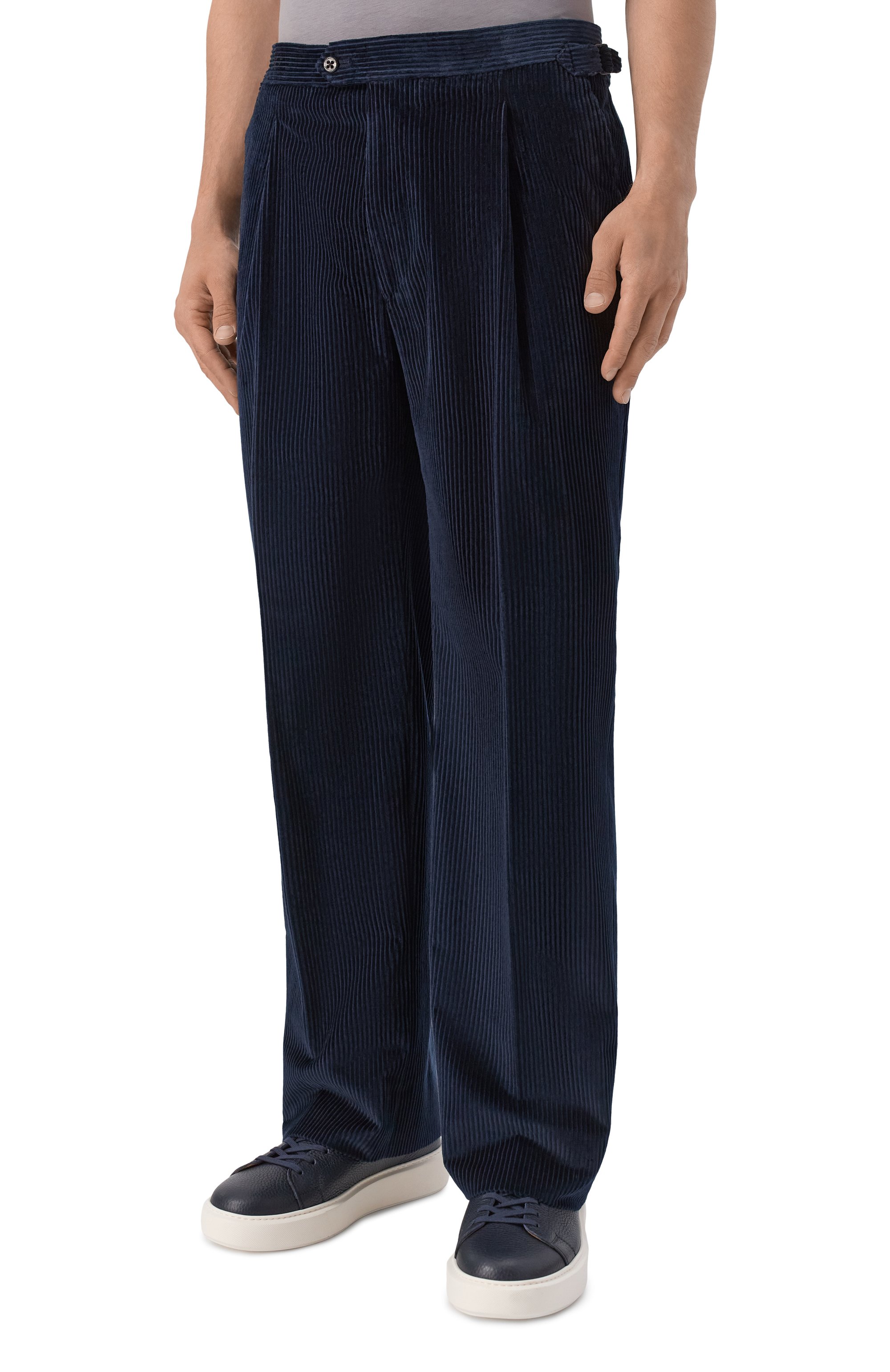 Вельветовые брюки CORNELIANI, арт. 284L26/2A18203, фото 3