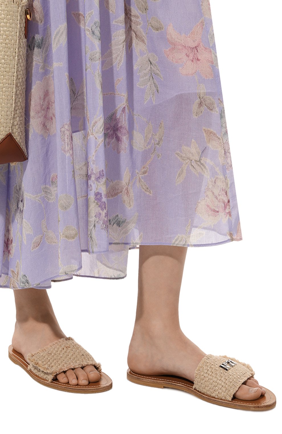 Текстильные шлепанцы N21, арт. 23ESP04160416/FLAT, фото 3