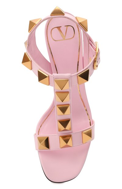 Кожаные босоножки roman stud VALENTINO, арт. WW2S0CR1/ZWM, фото 5