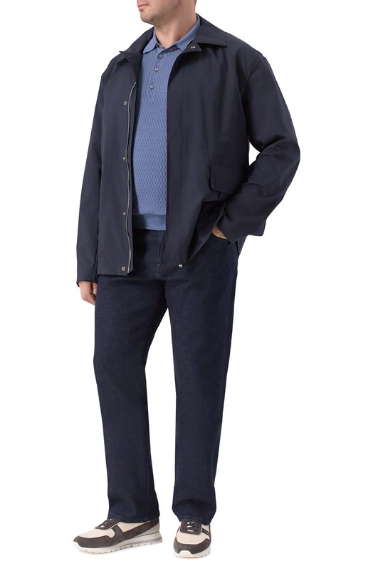 Плащ Cortigiani 4AG611 Синий  4AG611 Фото 2