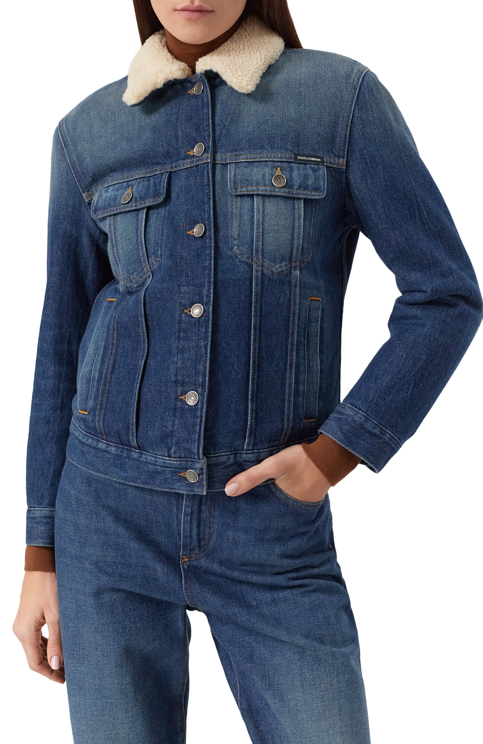 Джинсовая куртка DOLCE & GABBANA, арт. F9S11D/G8LW1, фото 3