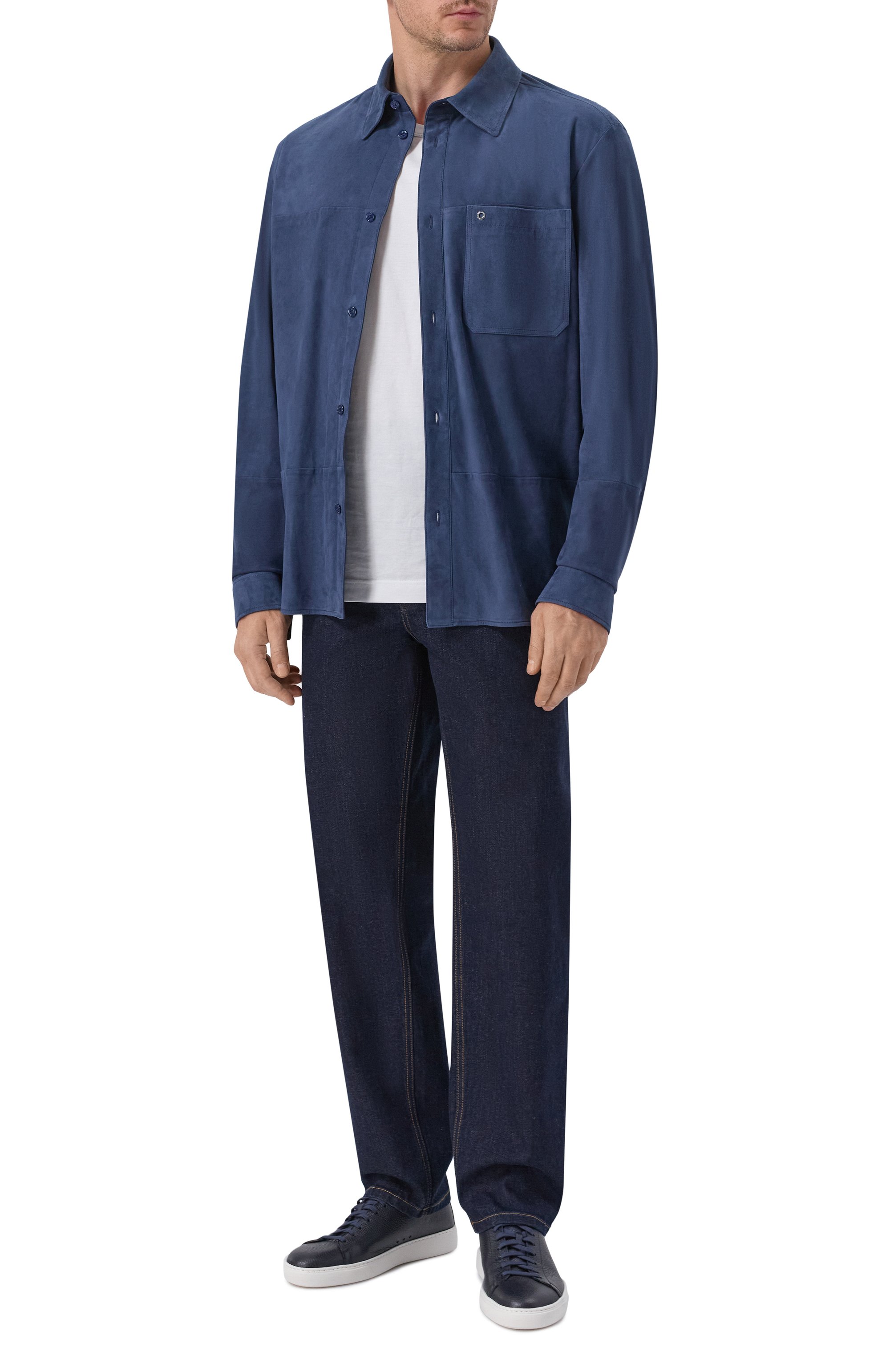 Замшевая рубашка STEFANO RICCI, арт. M7J6100352/SUEJS3_001, фото 2