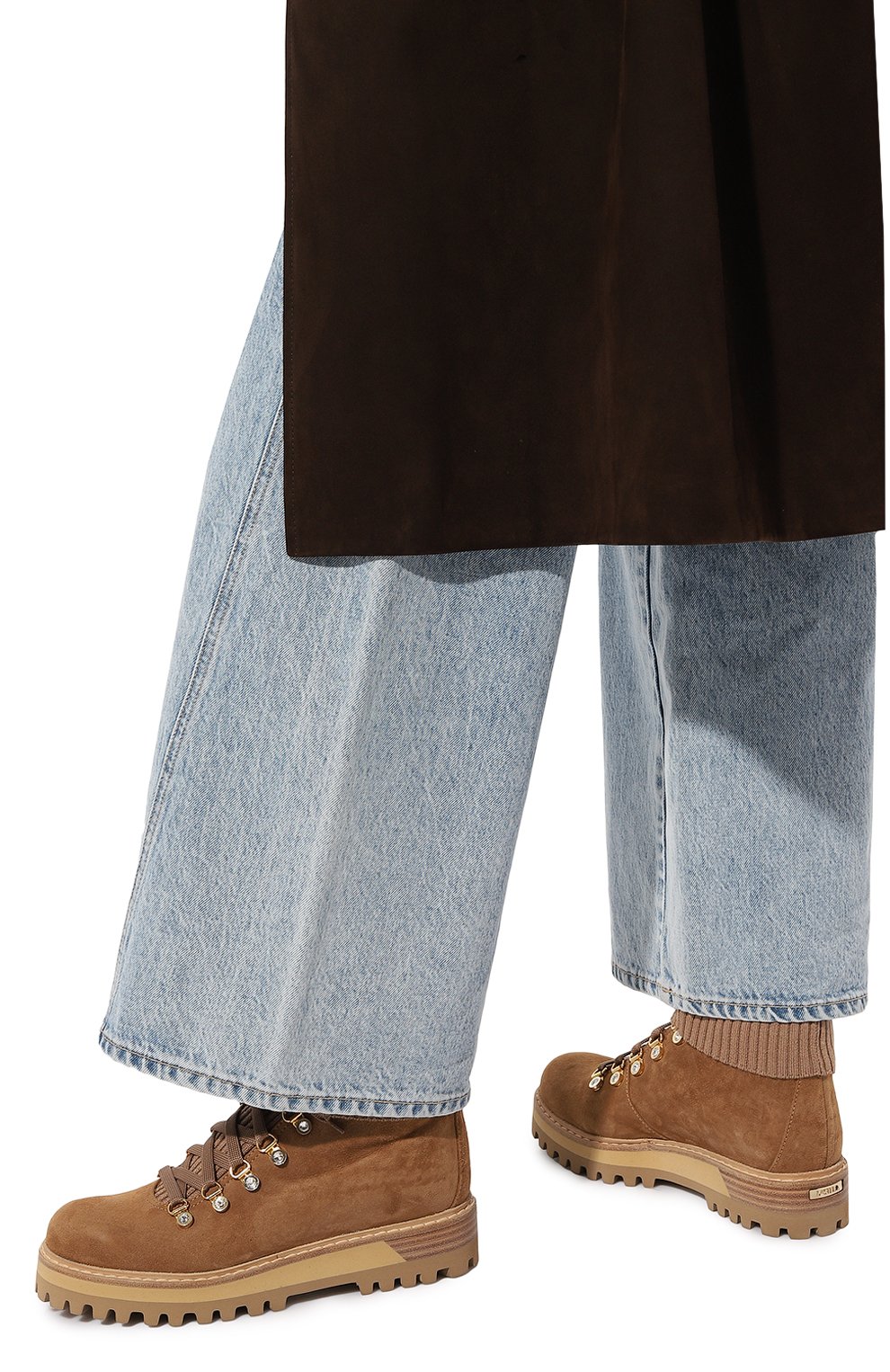 Замшевые ботинки st. moritz LE SILLA, арт. 7506R040M1PPP0W, фото 3