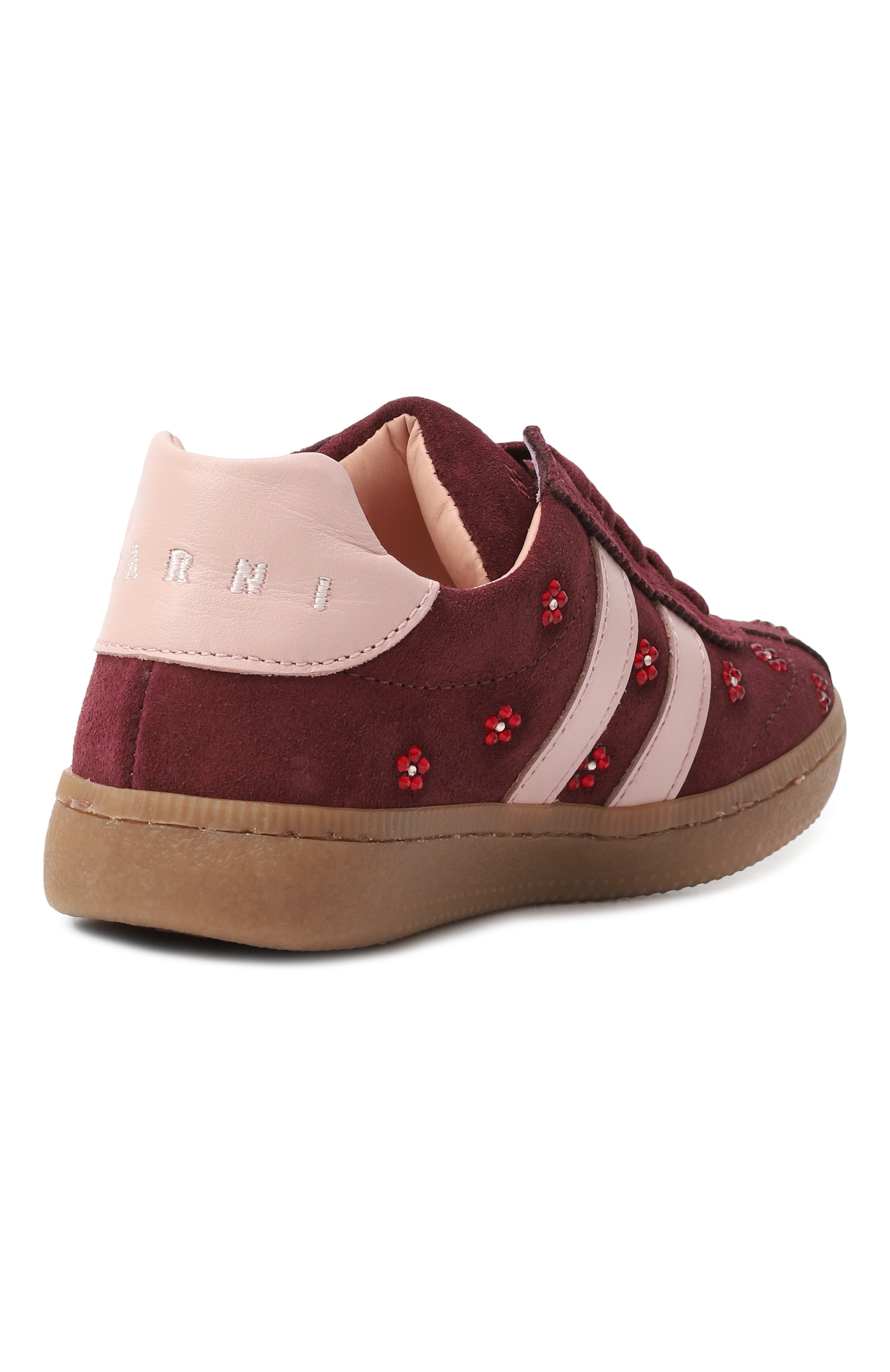 Замшевые кеды MARNI, арт. 82026/28-35, фото 3