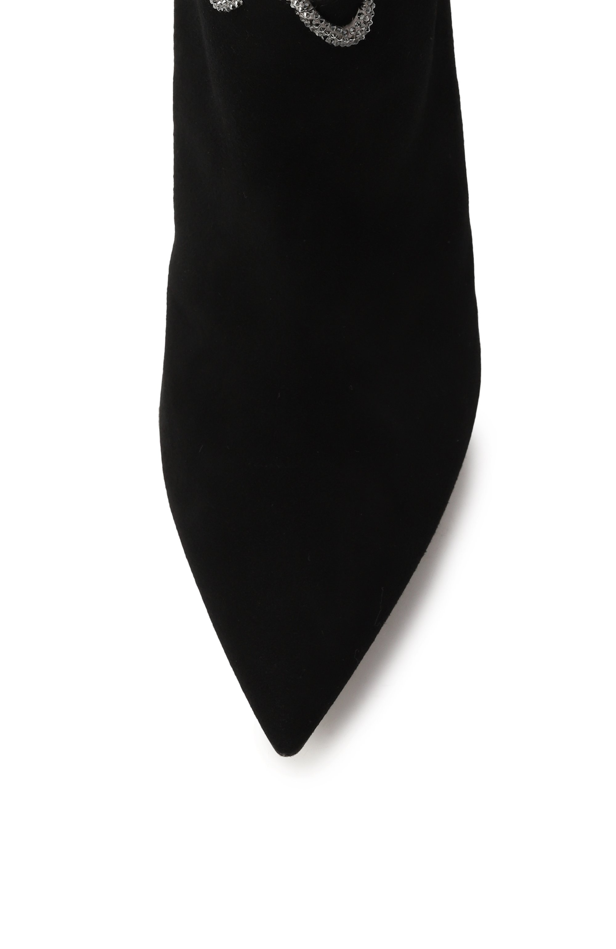 Замшевые ботильоны morgana 100 RENE CAOVILLA, арт. C11423-100/C001, ф�ото 6