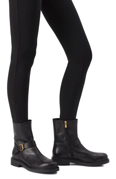 Кожаные ботинки loren bikers AGL, арт. D786501PG/GAUCH, фото 3