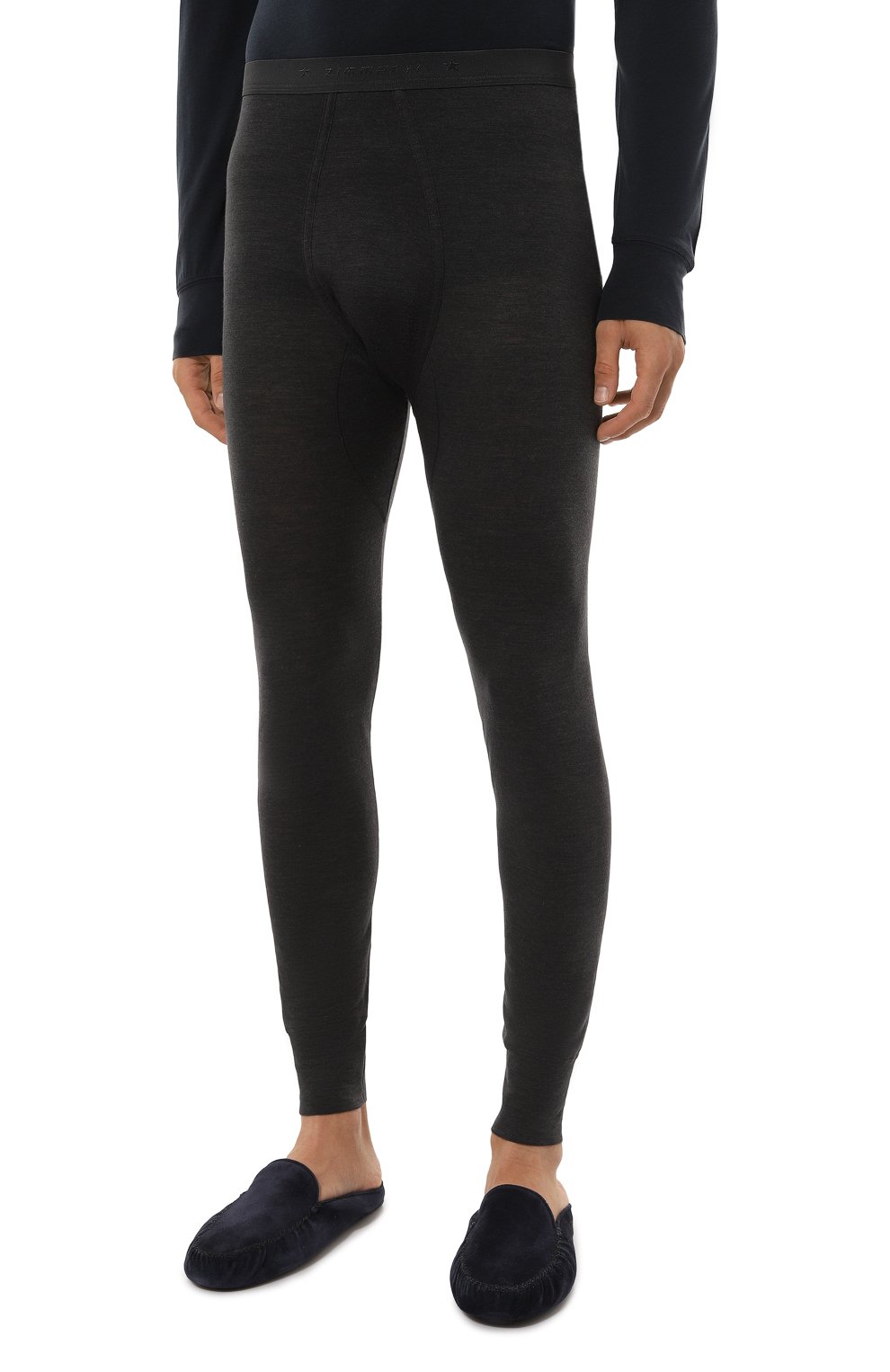 Кальсоны из шерсти и шелка ZIMMERLI темно-серого цвета по цене 26100 руб., арт. 710-1452/M, фото 3 Кальсоны из шерсти и шелка ZIMMERLI, арт. 710-1452/M, фото 3