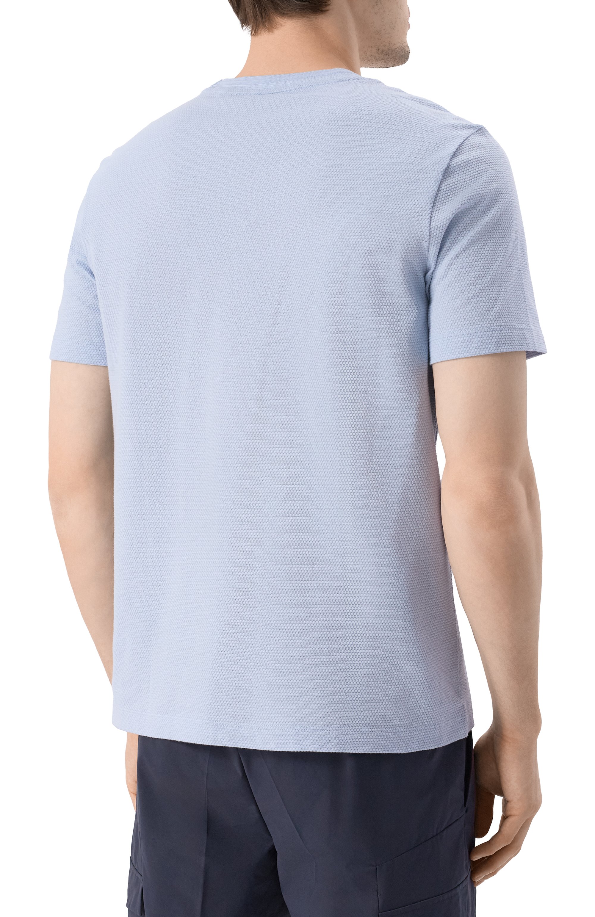 Хлопковая футболка BOSS, арт. 50452680, фото 4