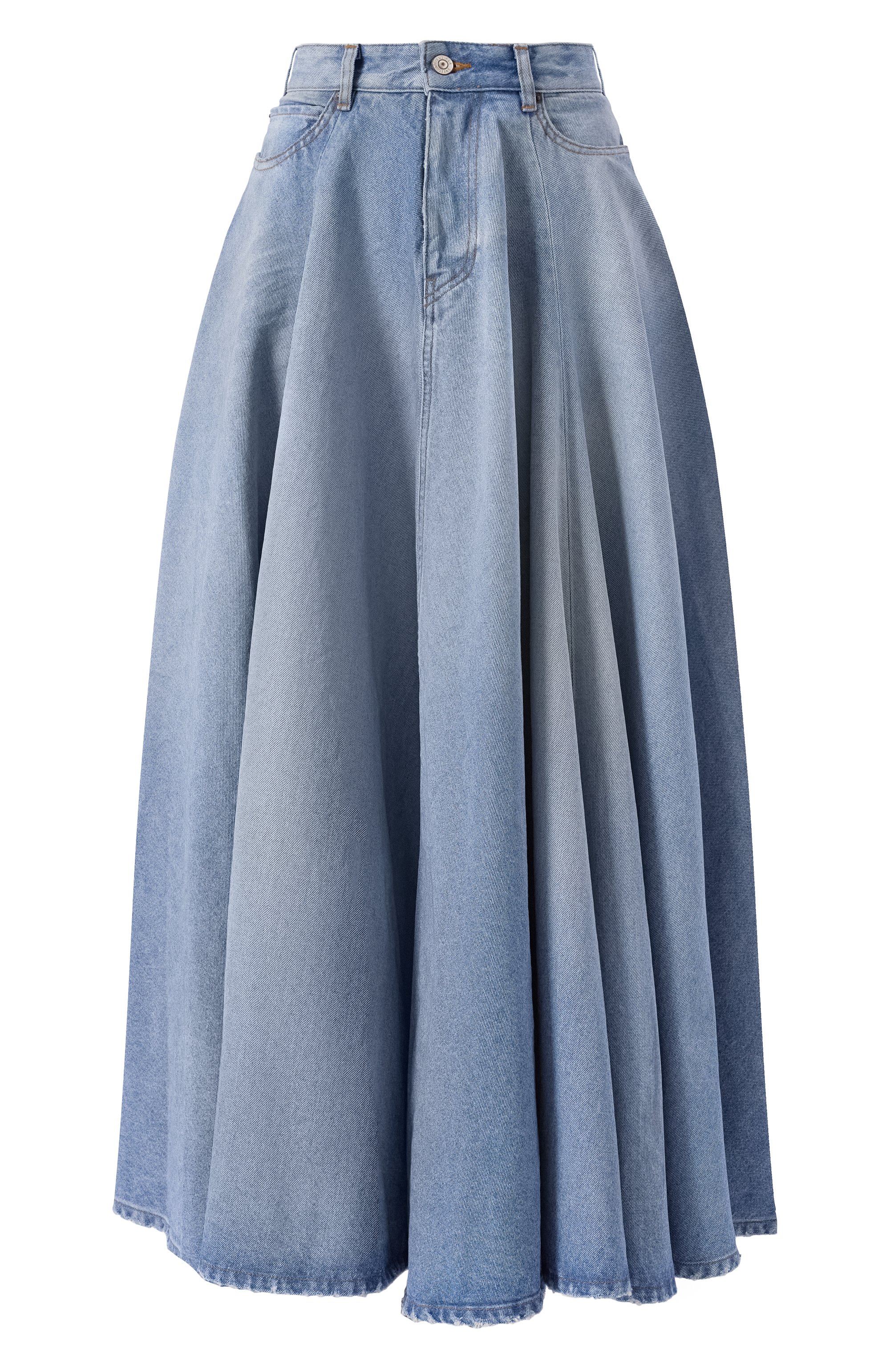 Джинсовая юбка godet BALENCIAGA, арт. 856906/TTWB1, фото 1