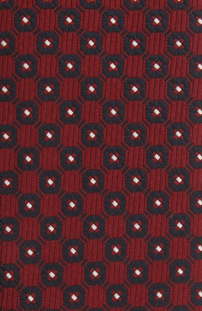 Шелковый галстук ZEGNA красного цвета по цене 19650 руб., арт. Z2D83T/1UM, фото 3 Шелковый галстук ZEGNA, арт. Z2D83T/1UM, фото 3