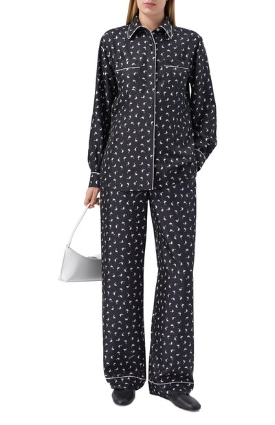 Шелковая рубашка MOSCHINO, арт. A0228/0562, фото 2