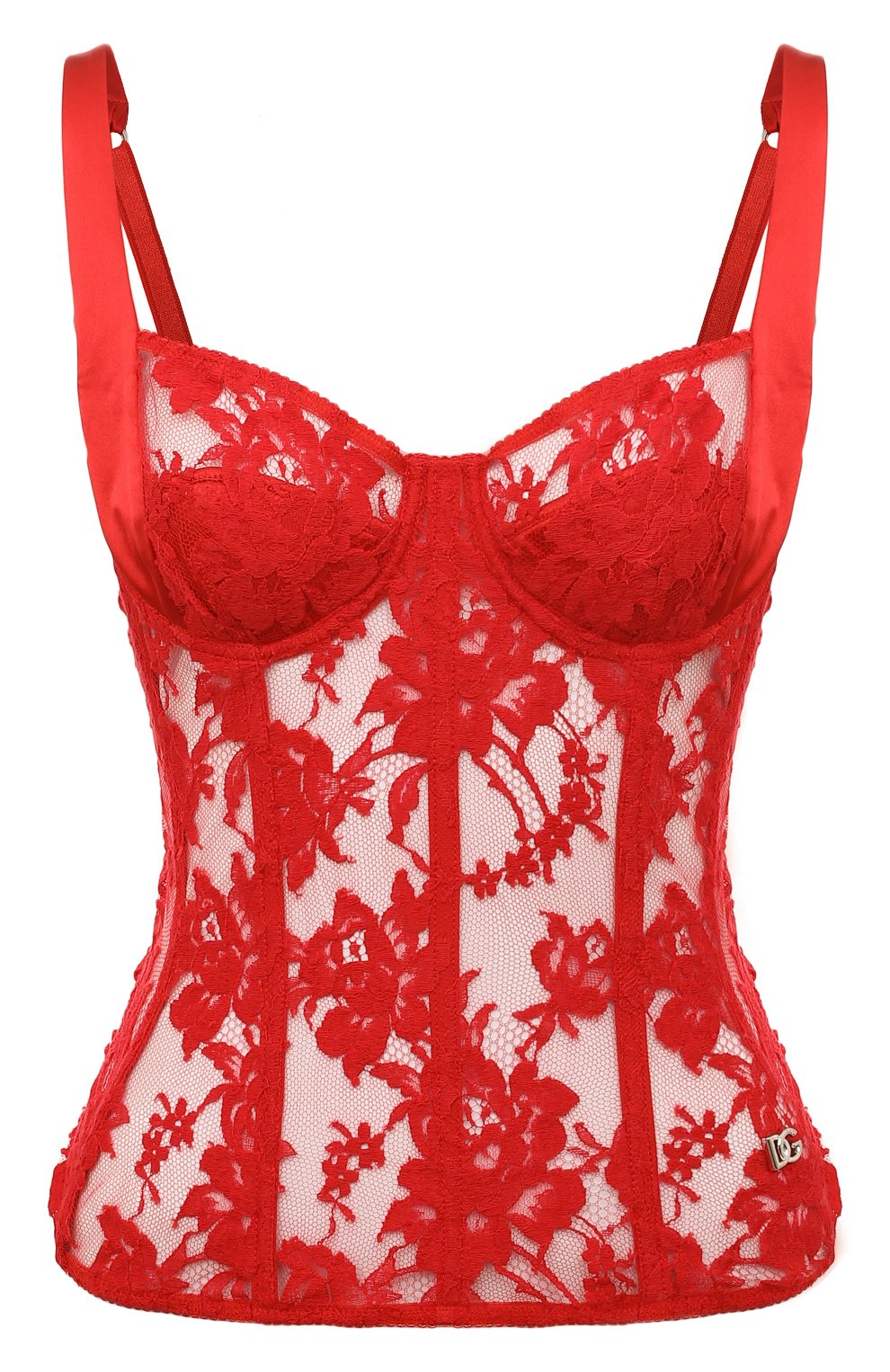 Корсет DOLCE & GABBANA красного цвета по цене 87650 руб., арт. 07D16T/0NL36, фото 1 Корсет DOLCE & GABBANA, арт. 07D16T/0NL36, фото 1