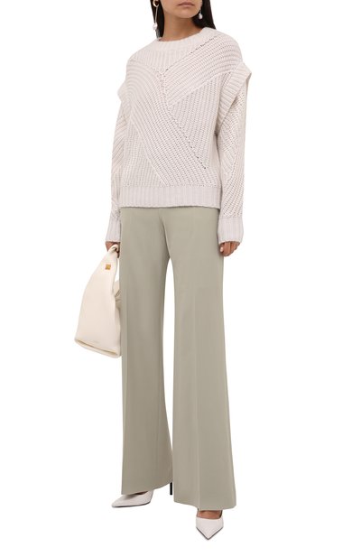 Шерстяной свитер IRO белого цвета по цене 55700 руб., арт. WP12ACIA, фото 2 Шерстяной свитер IRO, арт. WP12ACIA, фото 2