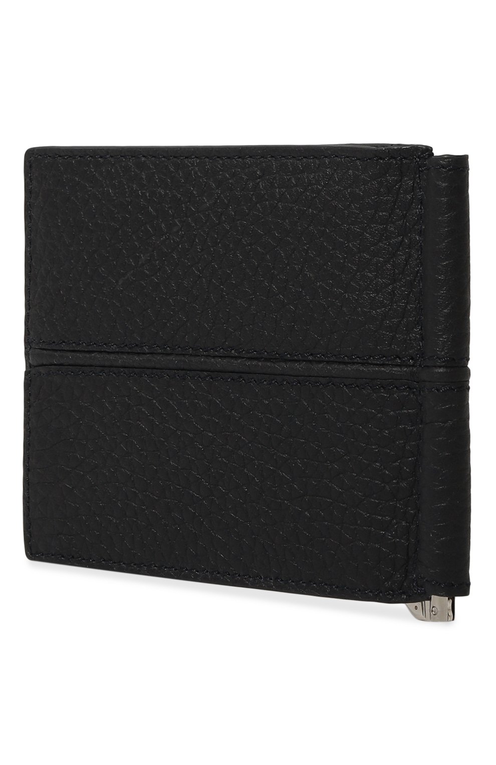 Кожаный зажим для купюр STEFANO RICCI темно-синего цвета по цене 56950 руб., арт. PP431P/VD, фото 2 Кожаный зажим для купюр STEFANO RICCI, арт. PP431P/VD, фото 2