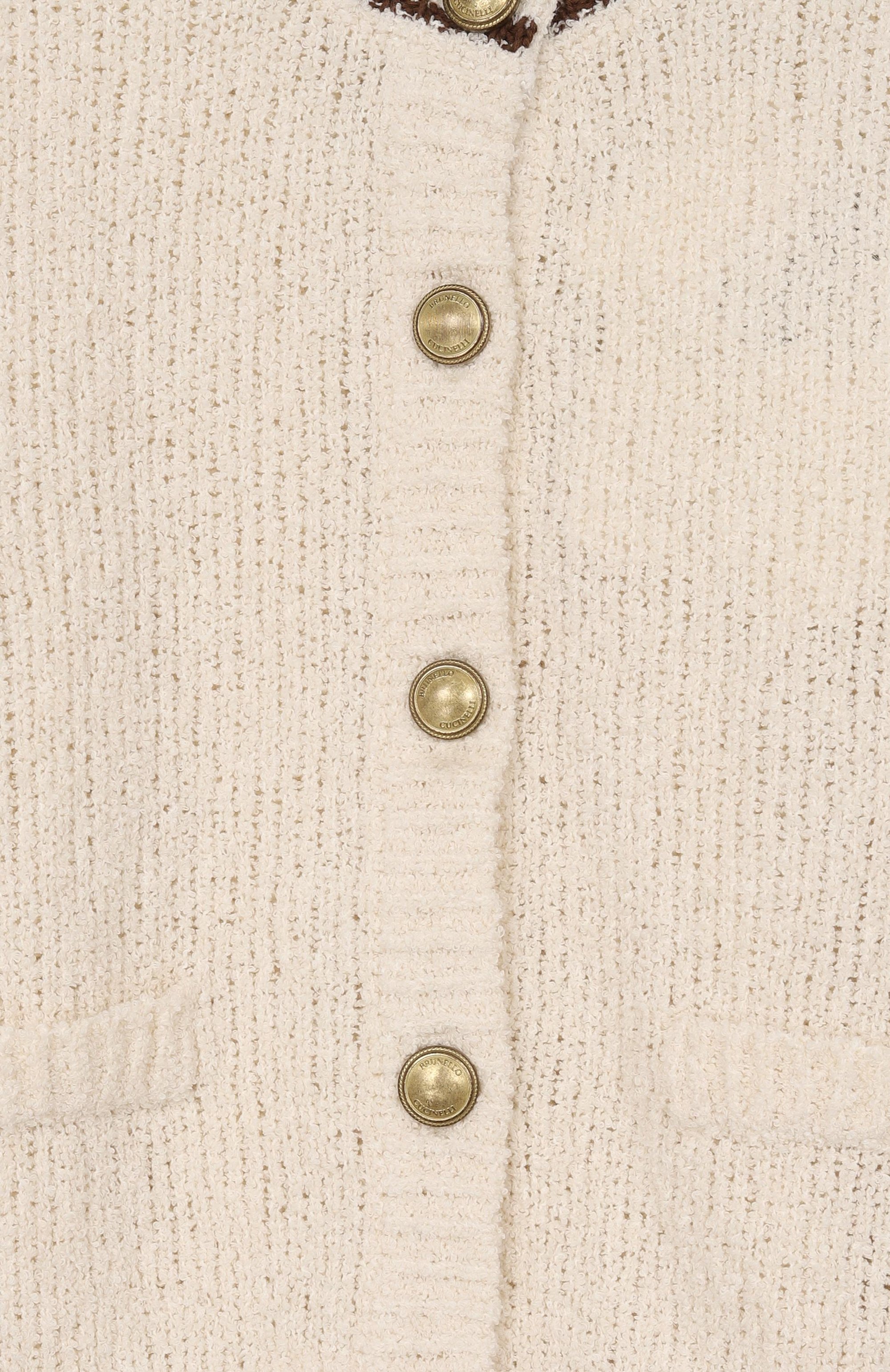 Хлопковый кардиган BRUNELLO CUCINELLI, арт. BJHM52706C, фото 3