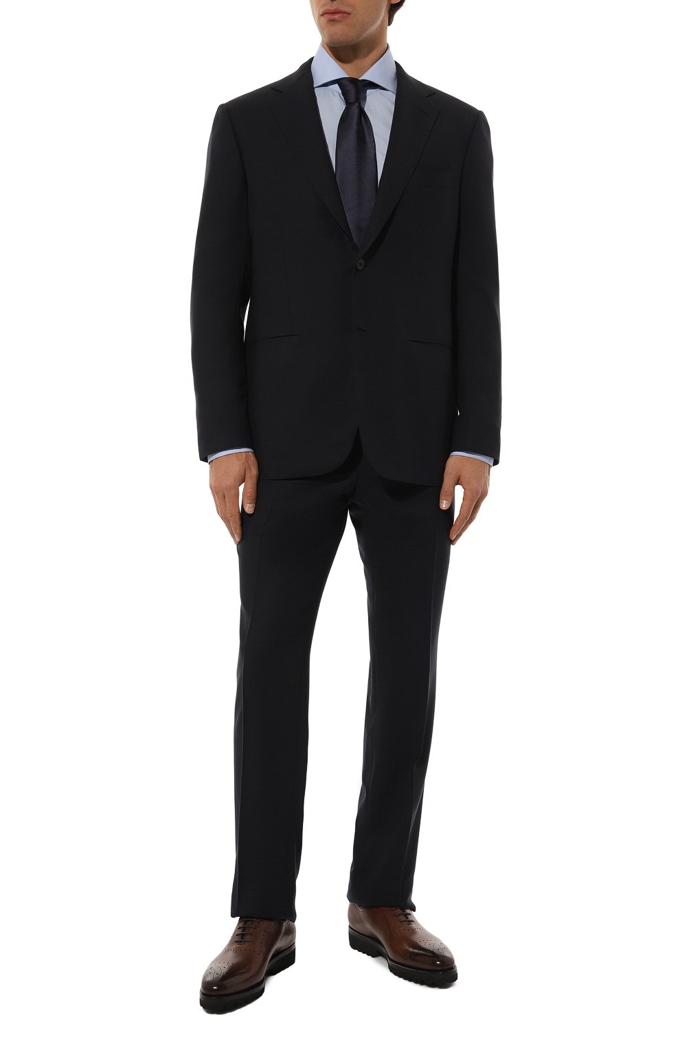 Кожаные оксфорды KITON, арт. USSA090N0010004, фото 2