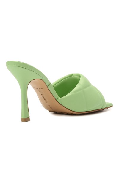 Кожаные мюли bv rubber lido BOTTEGA VENETA, арт. 639943/VBP30, фото 4