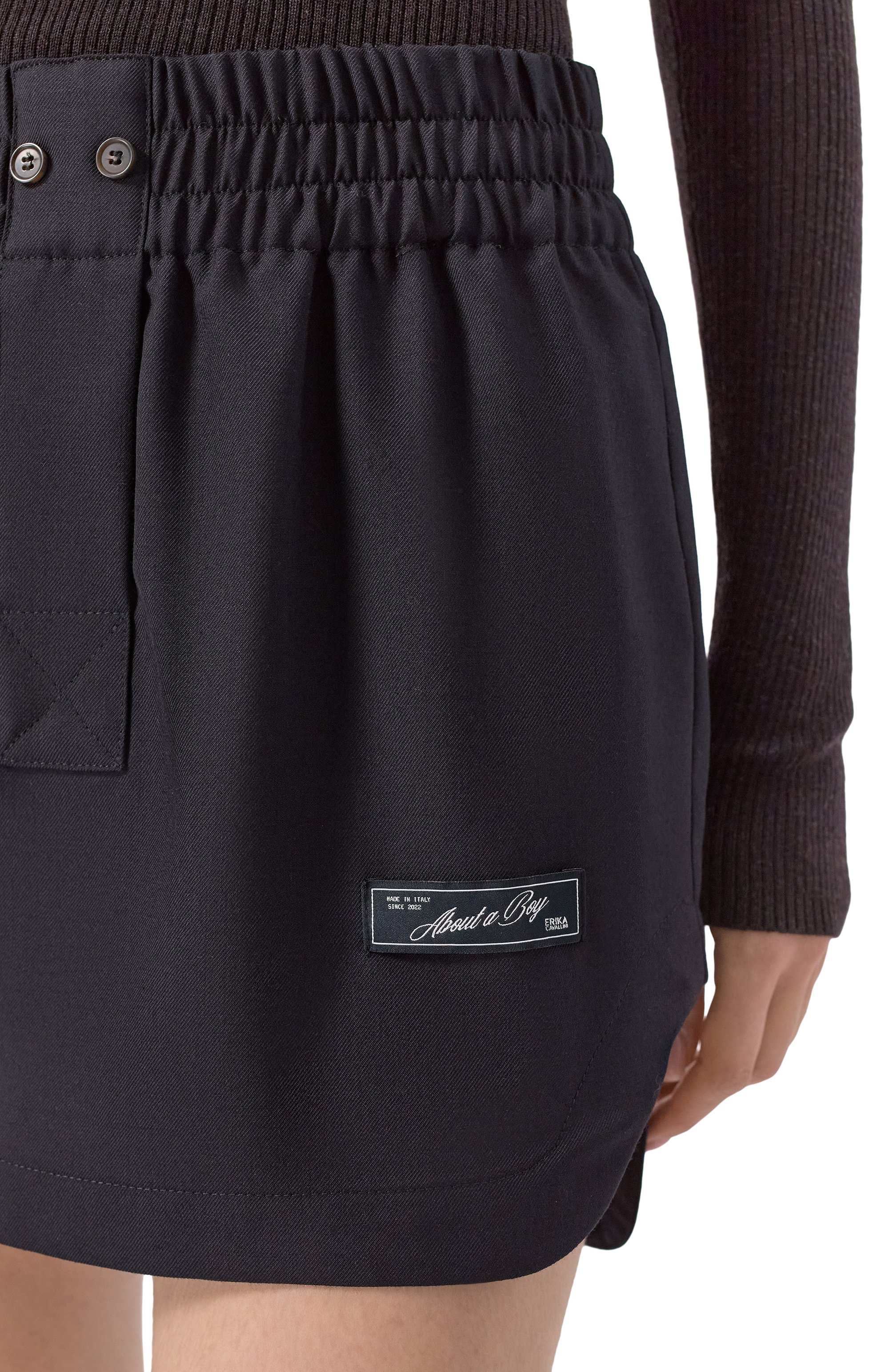 Шерстяная юбка ERIKA CAVALLINI, арт. P5WZ20, фото 5