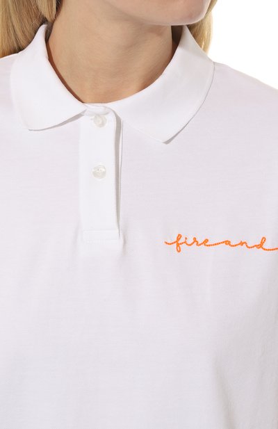 Хлопковое поло BOGNER FIRE+ICE белого цвета по цене 11500 руб., арт. 54787310, фото 5 Хлопковое поло BOGNER FIRE+ICE, арт. 54787310, фото 5