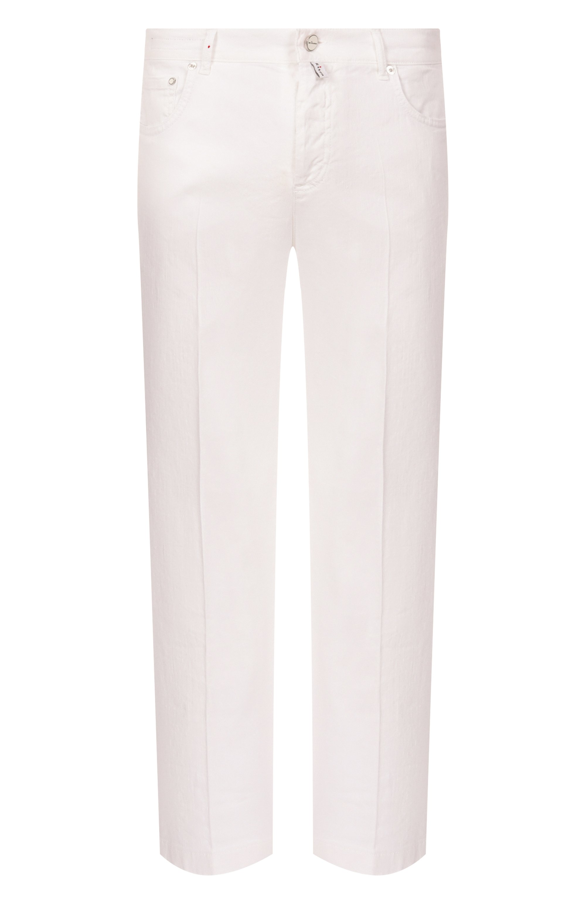 Брюки изо льна и хлопка KITON, арт. UPR005LK0603F14, фото 1