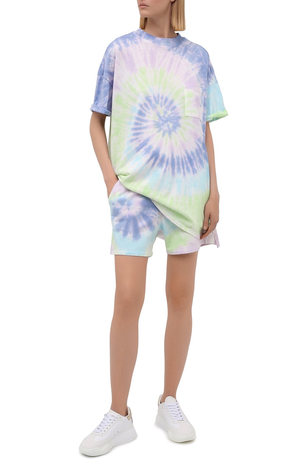 Хлопковые шорты ELECTRIC AND ROSE разноцветного цвета по цене 12350 руб., арт. LFBT32-AURA, фото 2 Хлопковые шорты ELECTRIC AND ROSE, арт. LFBT32-AURA, фото 2