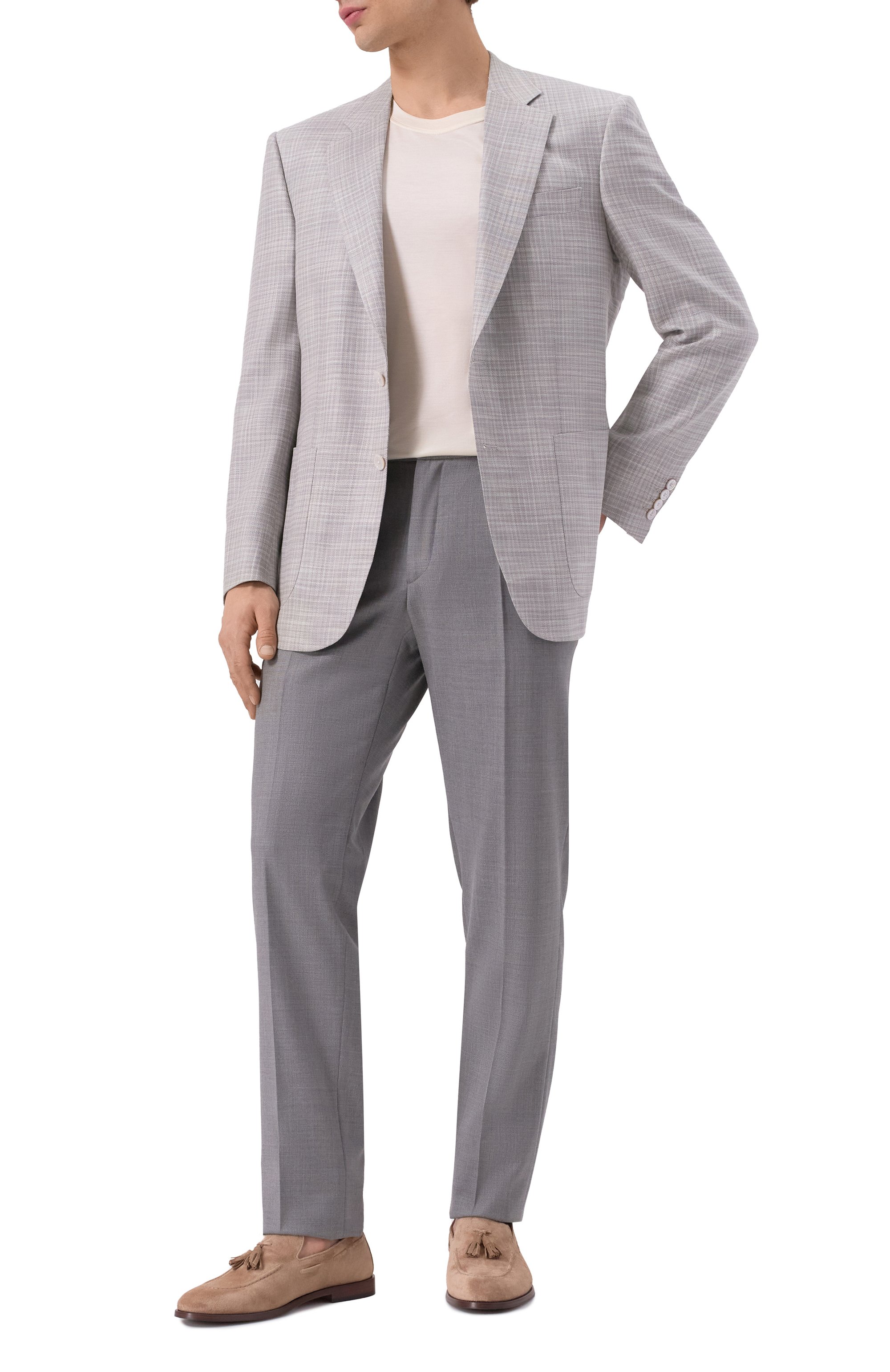 Замшевые лоферы BRUNELLO CUCINELLI, арт. MZUCCLB703, фото 2