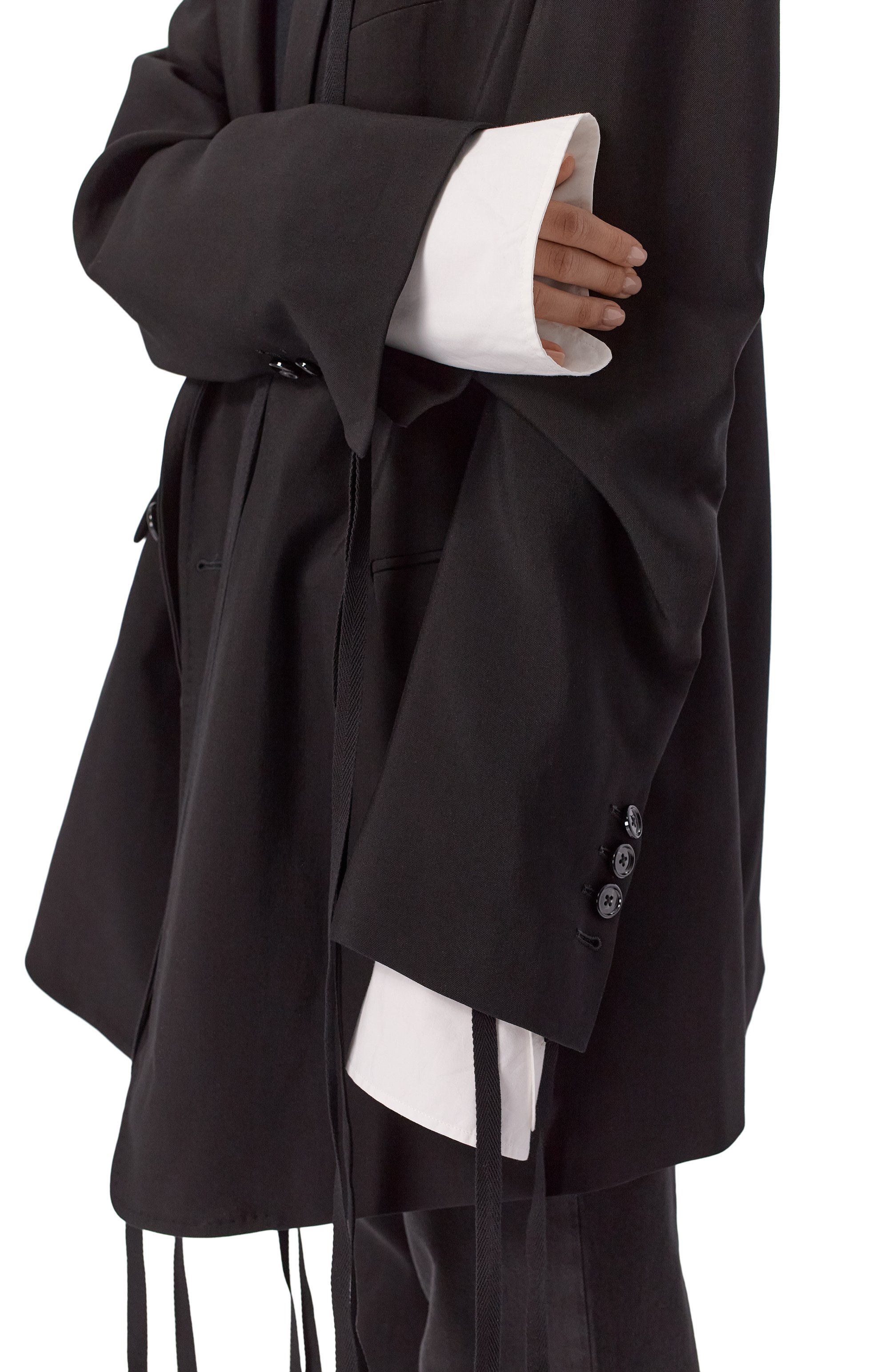 Хлопковые манжеты ANN DEMEULEMEESTER, арт. B0012539/FA643, фото 2