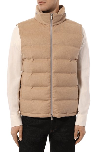 Пуховый жилет BRUNELLO CUCINELLI, арт. MM4631940, фото 3