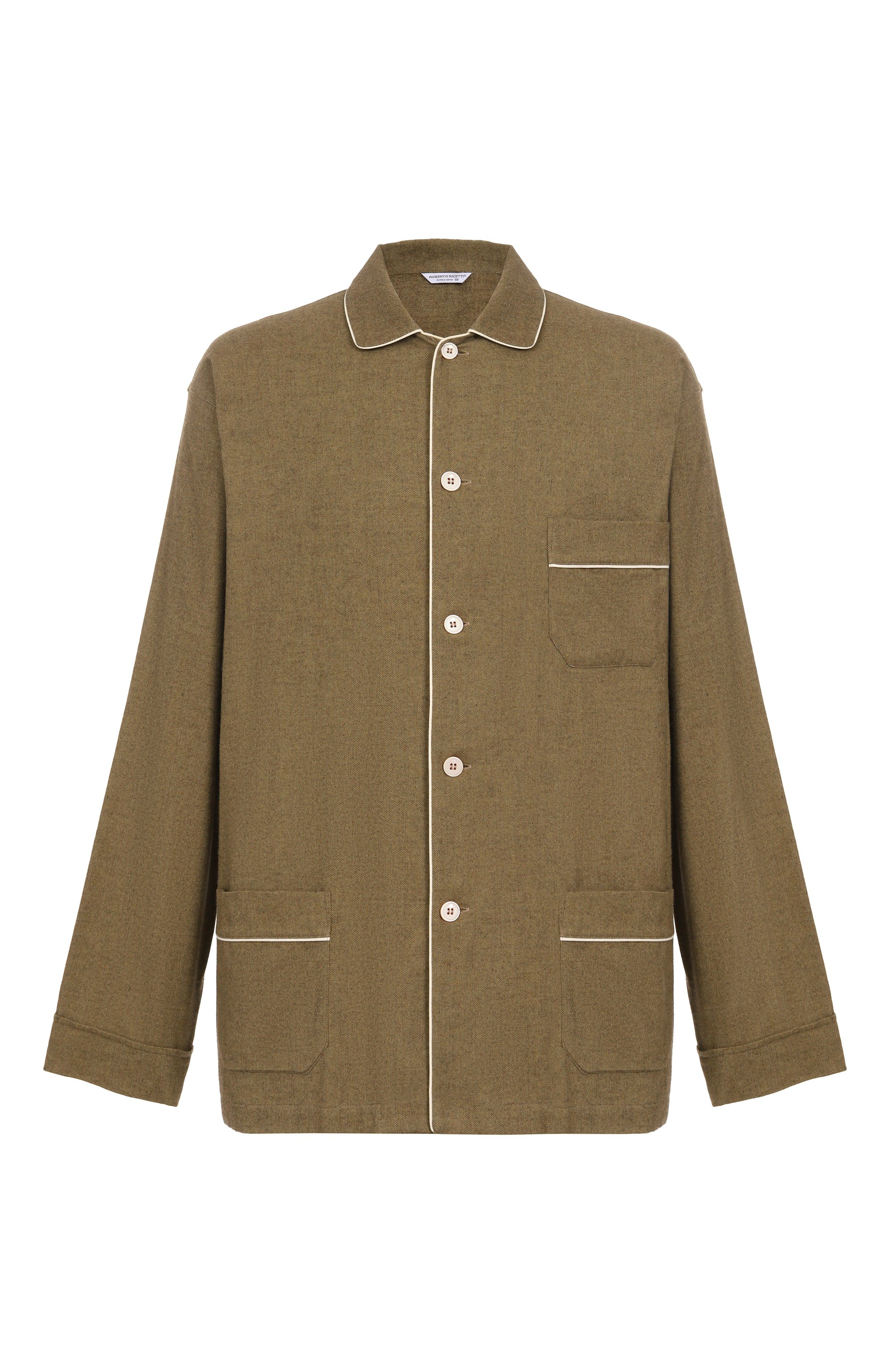 Хлопковая рубашка ROBERTO RICETTI, арт. PIGIAMA VENEZIA/LX3339_1, фото 1